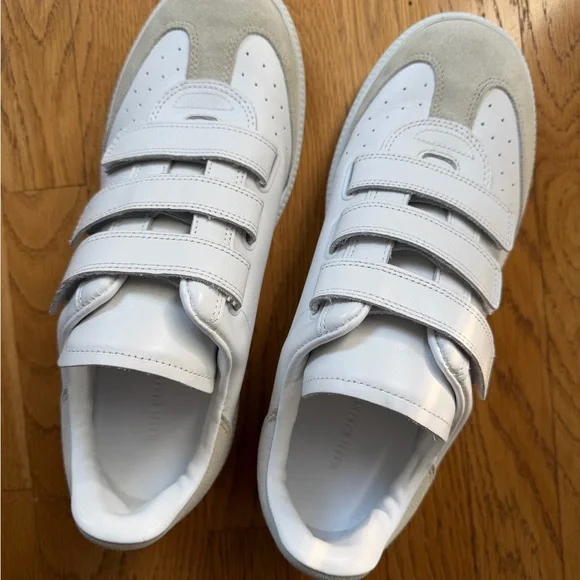 Isabel Marant White and Cream Athletic Shoes - Picture 3 of 6